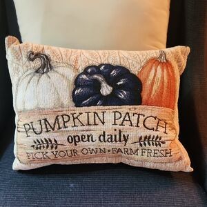 Pumpkin Patch Decorative Pillow